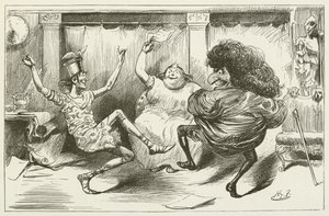Ilustração para Sylvie e Bruno por Lewis Carroll de Harry Furniss