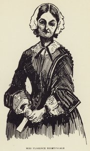 Miss Florence Nightingale de Harry Furniss