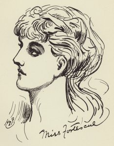 Miss Fortescue de Harry Furniss
