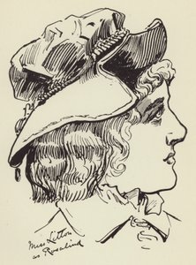 Miss Litton como Rosalind de Harry Furniss