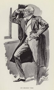 Sir Herbert Tree de Harry Furniss