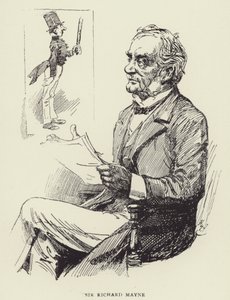 Sir Richard Mayne de Harry Furniss