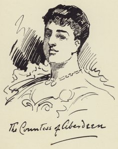 A condessa de Aberdeen de Harry Furniss