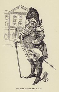O duque de York e Albany de Harry Furniss