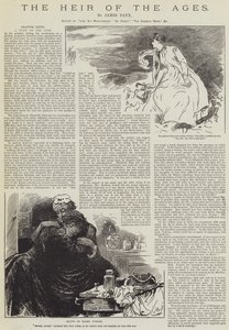 O herdeiro das idades, por James Payn de Harry Furniss