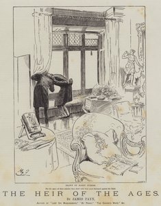 O herdeiro das idades, por James Payn de Harry Furniss