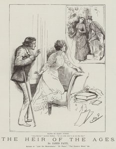 O herdeiro das idades, por James Payn de Harry Furniss