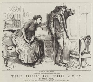 O herdeiro das idades, por James Payn de Harry Furniss