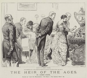 O herdeiro das idades, por James Payn de Harry Furniss