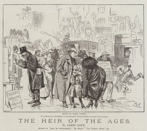 O herdeiro das idades, por James Payn de Harry Furniss