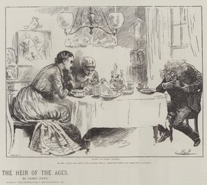 O herdeiro das idades, por James Payn de Harry Furniss