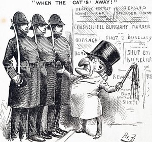 Quando o Gato está fora de Harry Furniss