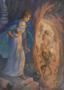 Freyja na gruta dos anões, de "Freyja