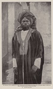 Um zanzibari de Harry Hamilton Johnston