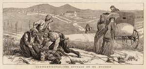 Constantinopla, a indignação de Burness de Harry Hamilton Johnston