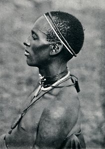 Um Hima de Mpororo, África Equatorial, a oeste do Victoria Nyanza, 1912 de Harry Johnston