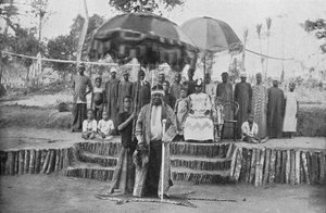 John Boko Cobham, rei do Velho Calabar no sul da Nigéria, 1912 de Harry Johnston