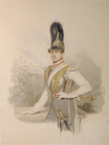 Retrato do conde Valentin Grigoryevich Stroganov 1801-1833, antes de 1832