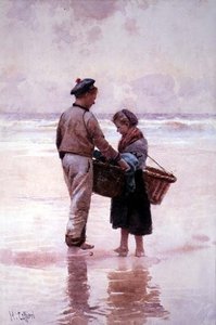 Breton Fisherchildren de Hector Caffieri