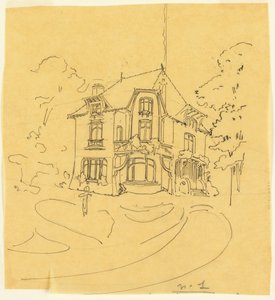 Projeto para uma residência privada de Hector Guimard