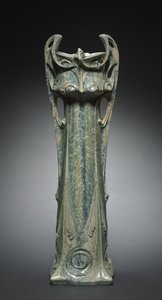 Vaso des Binelles, fabricante Sèvres Factory, França, 1903 de Hector Guimard
