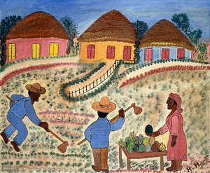 Os Agricultores de Hector Hyppolite