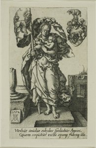 Compaixão, das Virtudes de Heinrich Aldegrever