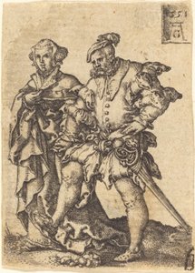 Casal Dançarino de Heinrich Aldegrever