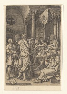 Daniel interroga os anciãos
História de Susanna (título da série) de Heinrich Aldegrever