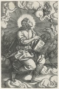 John
Quatro evangelistas (título da série) de Heinrich Aldegrever