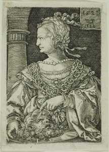 Judite com a Cabeça de Holofernes de Heinrich Aldegrever