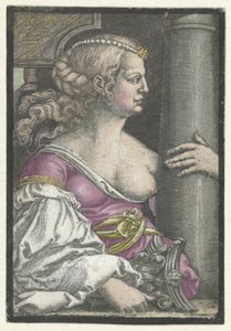 potência Fortitudo (título no objeto) de Heinrich Aldegrever