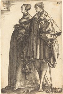 Grandes bailarinas de casamento de Heinrich Aldegrever