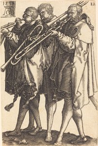 Grandes bailarinas de casamento de Heinrich Aldegrever