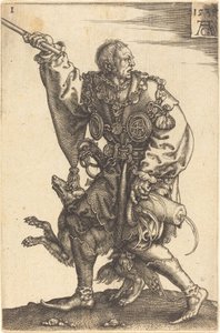 Grandes bailarinas de casamento de Heinrich Aldegrever