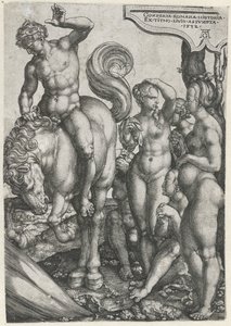 Marcus Curtius de Heinrich Aldegrever