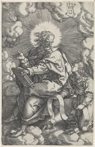 Mateus Quatro Evangelistas (título da série) de Heinrich Aldegrever