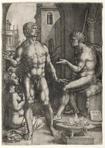 Mucinas Saevola, 1530. de Heinrich Aldegrever