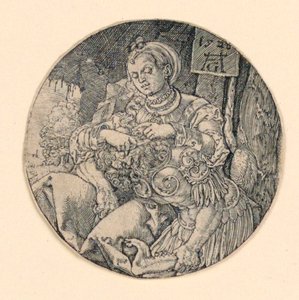 Sansão e Dalila de Heinrich Aldegrever