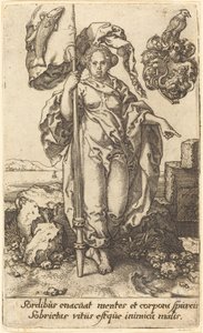 Temperança de Heinrich Aldegrever