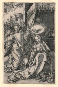 A Anunciação de Heinrich Aldegrever