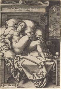 A noite de Heinrich Aldegrever
