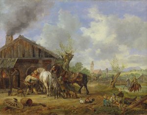 O ferreiro da vila, 1826