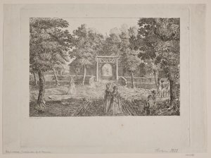 Entrada para o assento de um cavalheiro de Heinrich Christian Schumacher