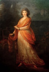 Retrato de Varvara Vasilyevna Golitsyna, née von Engelhardt 1757-1815, 1792.