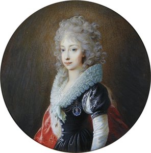 Retrato da arquiduquesa Maria Clementina da Áustria, mais tarde princesa herdeira de Nápoles (1777-1801)