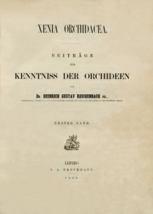 Folha de rosto de Heinrich Gustav Reichenbach