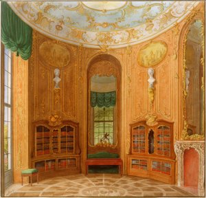 Biblioteca do Palácio Sanssouci de Heinrich Hintze