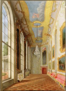 Pequena Galeria Palácio Sanssouci de Heinrich Hintze