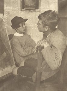 [Os filhos do artista]. de Heinrich Kuhn